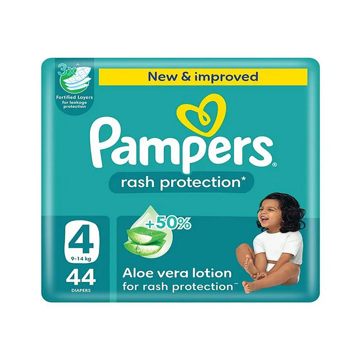 Pampers Size 4 44 Diapers